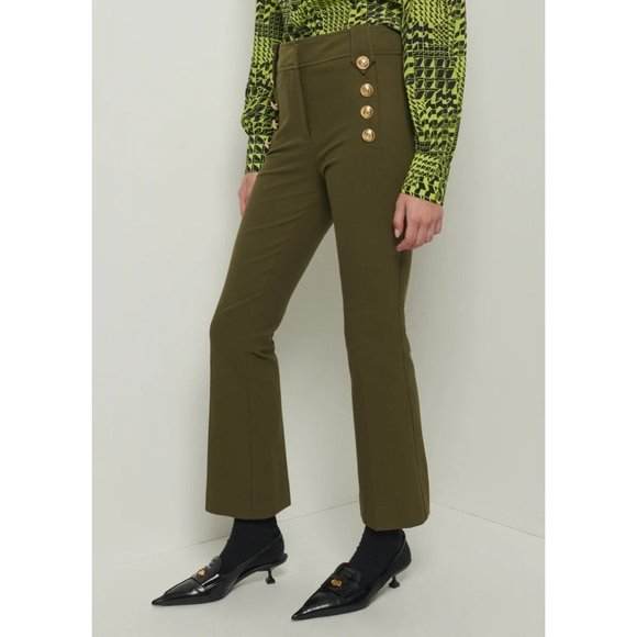 10 Crosby Derek Lam Pants - Derek Lam 10 Crosby Robertson Crop Flare Sailor Pants